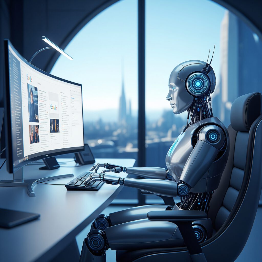AI and SEO Blog Post Image