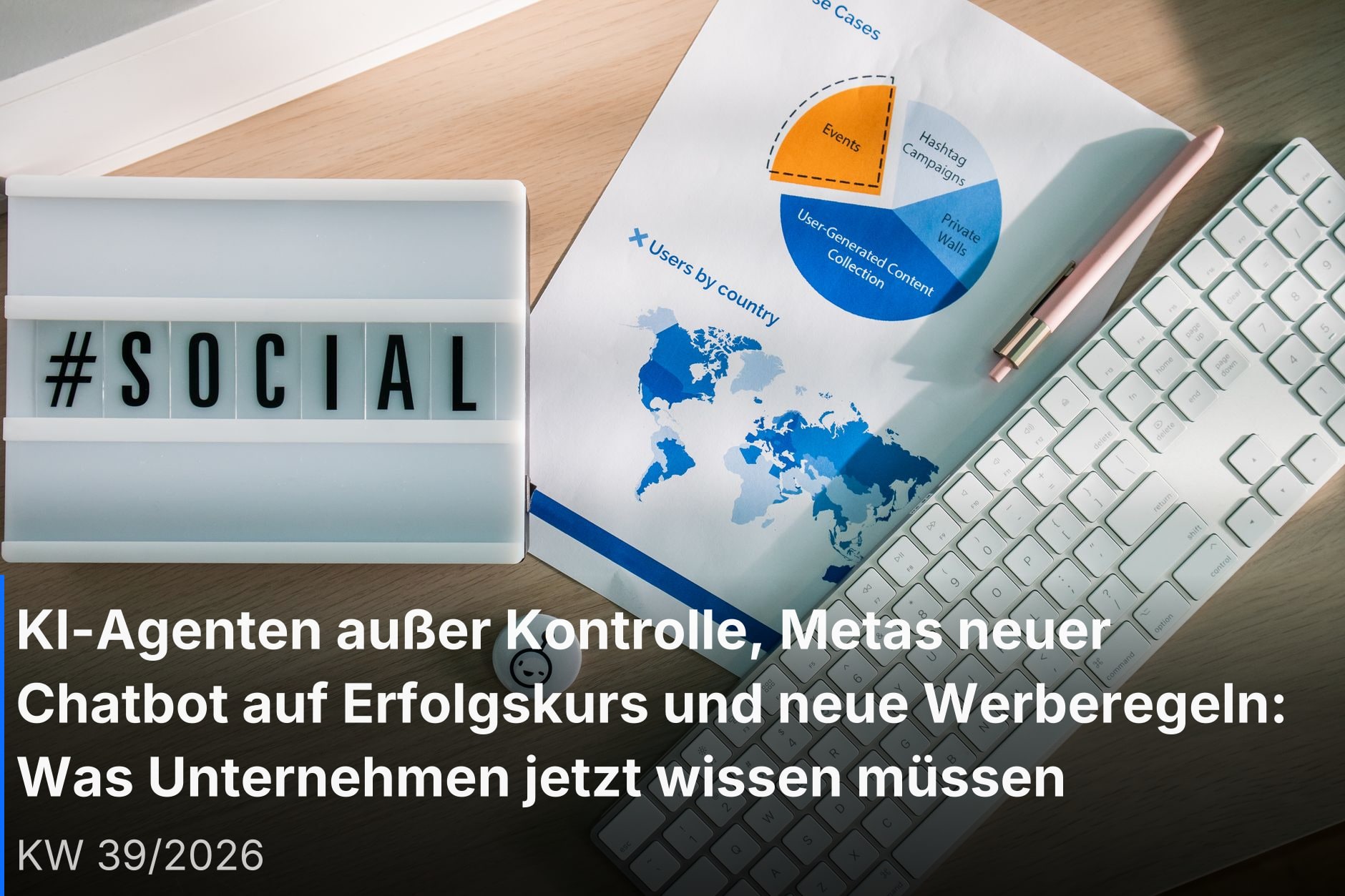 Team analysiert KI-gestützte Online-Marketing-Daten auf einem digitalen Dashboard